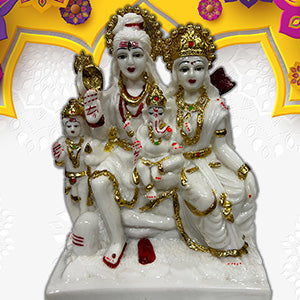 Shiv Parivar White